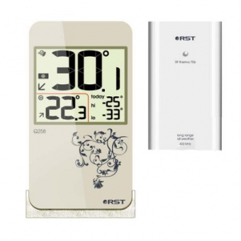 Термометр цифровой с радиодатчиком RST 02258